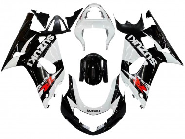 2001-2003 Suzuki GSXR 600 / GSXR 750 Motorcycle Fairings - White Glossy Black Red Canada Suppliers