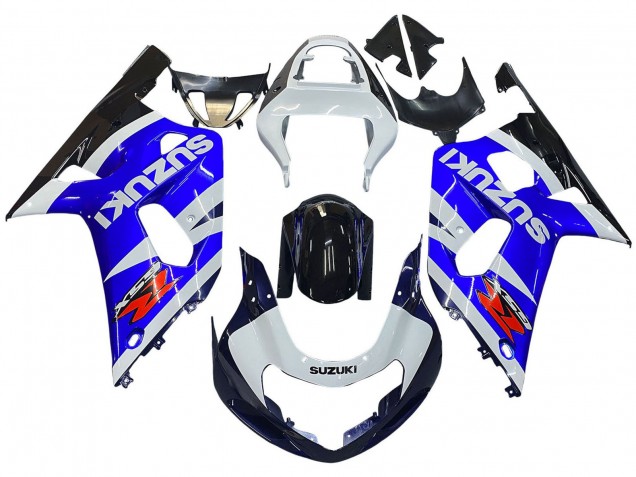 2001-2003 Suzuki GSXR 600 / GSXR 750 Motorcycle Fairings - Blue White Glossy Black Red Canada Suppliers