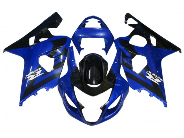2004-2005 Suzuki GSXR 600 / GSXR 750 Motorcycle Fairing Kits - Blue Black Canada Suppliers