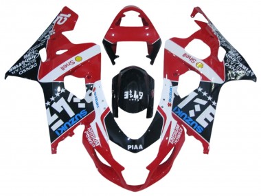 2004-2005 Suzuki GSXR 600 / GSXR 750 Motorcycle Fairings - Red White Black Blue Canada Suppliers
