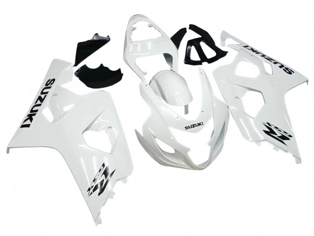 2004-2005 Suzuki GSXR 600 / GSXR 750 Motorcycle Fairings - Pearl White Canada Suppliers