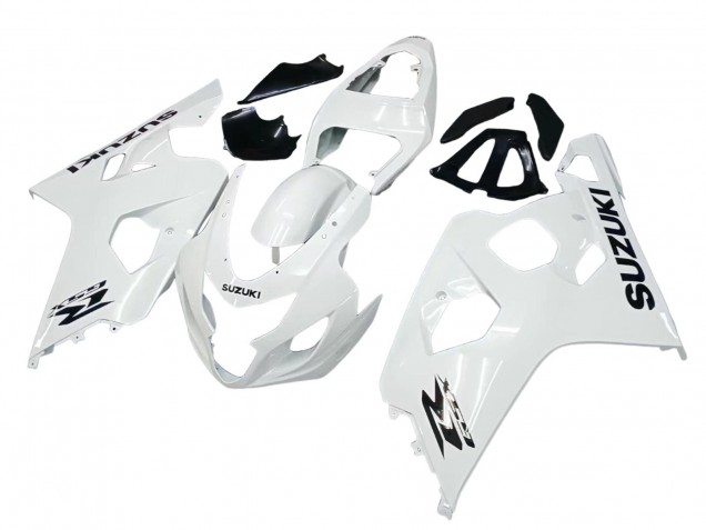 2004-2005 Suzuki GSXR 600 / GSXR 750 Motorcycle Fairings - Pearl White Canada Suppliers
