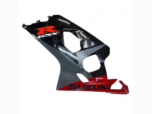 2004-2005 Suzuki GSXR 600 / GSXR 750 Motorcycle Fairings - Black Grey Red Canada Suppliers