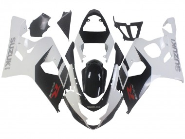 2004-2005 Suzuki GSXR 600 / GSXR 750 Motorcycle Fairings - White Black Red Canada Suppliers