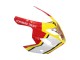 2004-2005 Suzuki GSXR 600 / GSXR 750 Motorcycle Fairings - White Red Yellow Michelin Texaon Heron 7 Canada Suppliers