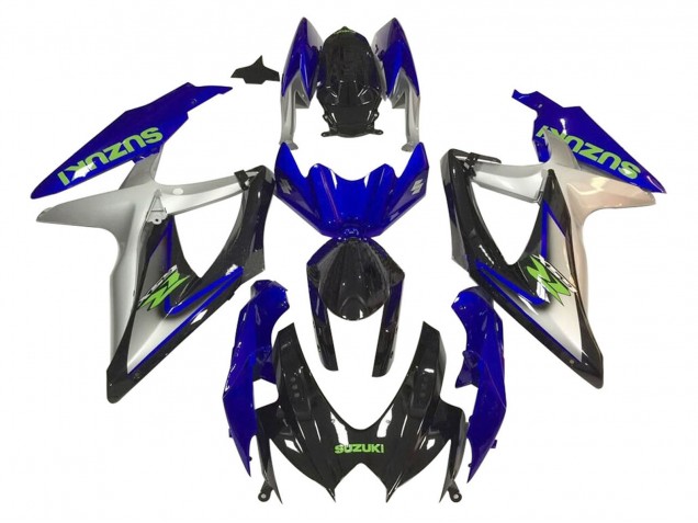 2006-2007 Suzuki GSXR 600 / GSXR 750 Motorcycle Fairings - Silver Blue Glossy Black Green Canada Suppliers