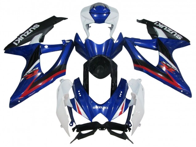2006-2007 Suzuki GSXR 600 / GSXR 750 Motorcycle Fairings - White Blue Red Black Canada Suppliers