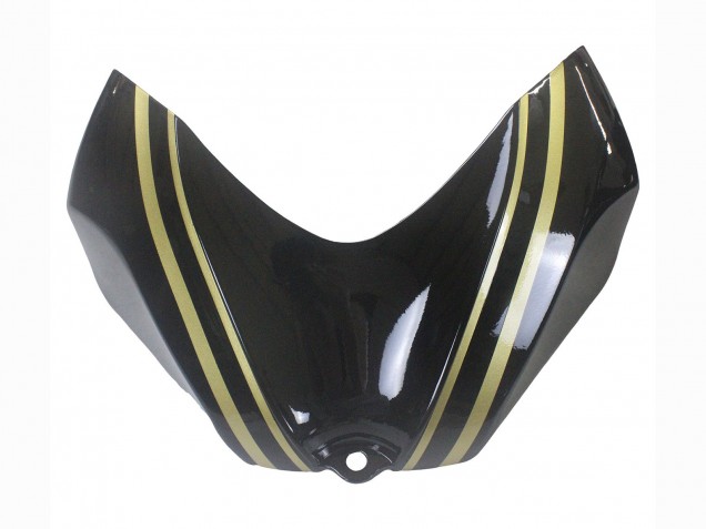 2006-2007 Suzuki GSXR 600 / GSXR 750 Motorcycle Fairings - Glossy Black Gold Stripe Canada Suppliers