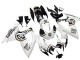 2006-2007 Suzuki GSXR 600 / GSXR 750 Motorcycle Fairings - White Black Lucky Strike Motul Canada Suppliers