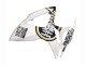 2006-2007 Suzuki GSXR 600 / GSXR 750 Motorcycle Fairings - White Black Lucky Strike Motul Canada Suppliers