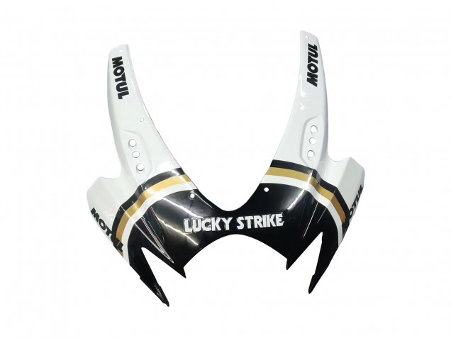 2006-2007 Suzuki GSXR 600 / GSXR 750 Motorcycle Fairings - White Black Lucky Strike Motul Canada Suppliers
