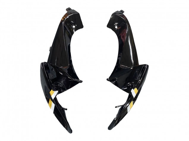 2006-2007 Suzuki GSXR 600 / GSXR 750 Motorcycle Fairings - Glossy Black White Motul Lucky Strike Canada Suppliers