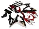2006-2007 Suzuki GSXR 600 / GSXR 750 Motorcycle Fairings - Red White Black Yellow Canada Suppliers