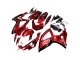 2006-2007 Suzuki GSXR 600 / GSXR 750 Motorcycle Fairings - Red Black Canada Suppliers
