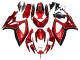 2006-2007 Suzuki GSXR 600 / GSXR 750 Motorcycle Fairings - Red Black Canada Suppliers