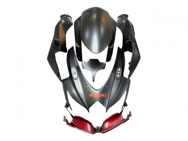 2008-2010 Suzuki GSXR 600 / GSXR 750 Motorcycle Fairings - Matte Black Red Canada Suppliers