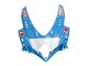 2008-2010 Suzuki GSXR 600 / GSXR 750 Motorcycle Fairings - Blue Yellow Rizla Canada Suppliers