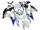 2008-2010 Suzuki GSXR 600 / GSXR 750 Motorcycle Fairings - White Silver Blue Black Canada Suppliers