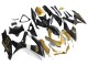2008-2010 Suzuki GSXR 600 / GSXR 750 Motorcycle Fairings - Matte Black White Gold Canada Suppliers