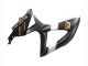 2008-2010 Suzuki GSXR 600 / GSXR 750 Motorcycle Fairings - Matte Black White Gold Canada Suppliers