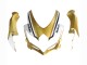 2008-2010 Suzuki GSXR 600 / GSXR 750 Motorcycle Fairings - Matte Black White Gold Canada Suppliers