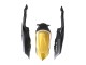 2008-2010 Suzuki GSXR 600 / GSXR 750 Motorcycle Fairings - Matte Black White Gold Canada Suppliers