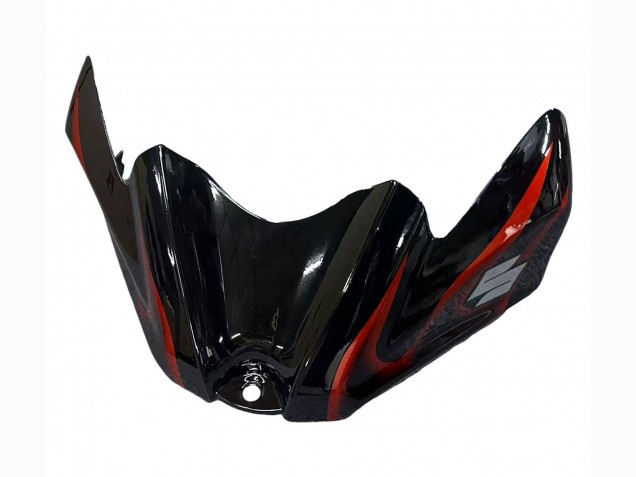 2008-2010 Suzuki GSXR 600 / GSXR 750 Motorcycle Fairings - Glossy Black Orange Flame Canada Suppliers