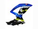 2008-2010 Suzuki GSXR 600 / GSXR 750 Motorcycle Fairings - Blue Fluorescent Green Shark Canada Suppliers