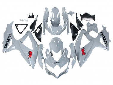 2008-2010 Suzuki GSXR 600 / GSXR 750 Motorcycle Fairings - Glossy Grey Canada Suppliers