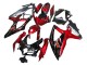 2008-2010 Suzuki GSXR 600 / GSXR 750 Motorcycle Fairings - Red Glossy Black Canada Suppliers