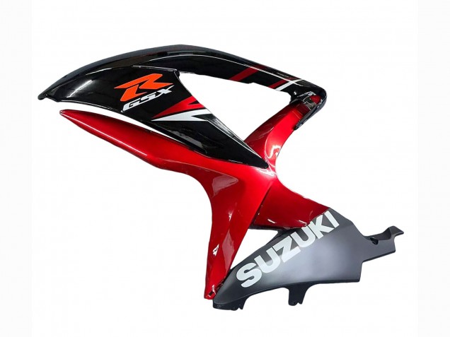 2008-2010 Suzuki GSXR 600 / GSXR 750 Motorcycle Fairings - Red Glossy Black Canada Suppliers