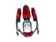 2008-2010 Suzuki GSXR 600 / GSXR 750 Motorcycle Fairings - Red Glossy Black Canada Suppliers