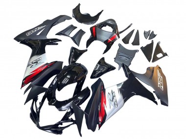 2011-2024 Suzuki GSXR 600 / GSXR 750 Motorcycle Fairings - Glossy Black Forged Carbon Fiber Silver Red Canada Suppliers