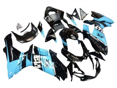 2011-2024 Suzuki GSXR 600 / GSXR 750 Motorcycle Fairings - Glossy Black Light Blue Canada Suppliers