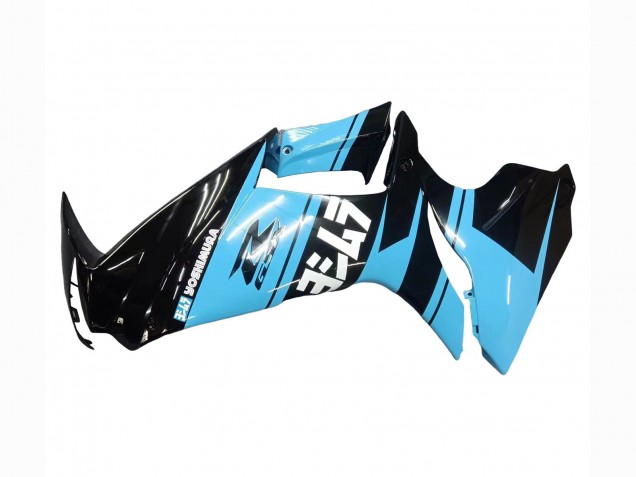 2011-2024 Suzuki GSXR 600 / GSXR 750 Motorcycle Fairings - Glossy Black Light Blue Canada Suppliers