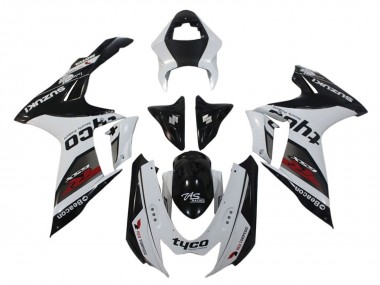 2011-2024 Suzuki GSXR 600 / GSXR 750 Motorcycle Fairings - White Black Tyco Beacon Canada Suppliers