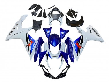 2011-2024 Suzuki GSXR 600 / GSXR 750 Motorcycle Fairing - White Blue Red Canada Suppliers