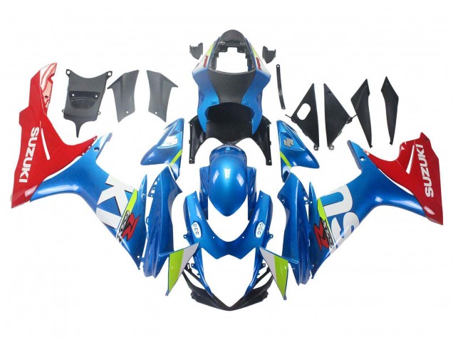 2011-2024 Suzuki GSXR 600 / GSXR 750 Motorcycle Fairings - Blue Red Canada Suppliers
