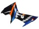 2011-2024 Suzuki GSXR 600 / GSXR 750 Motorcycle Fairings - Light Blue Orange Black White Shark 46 Canada Suppliers
