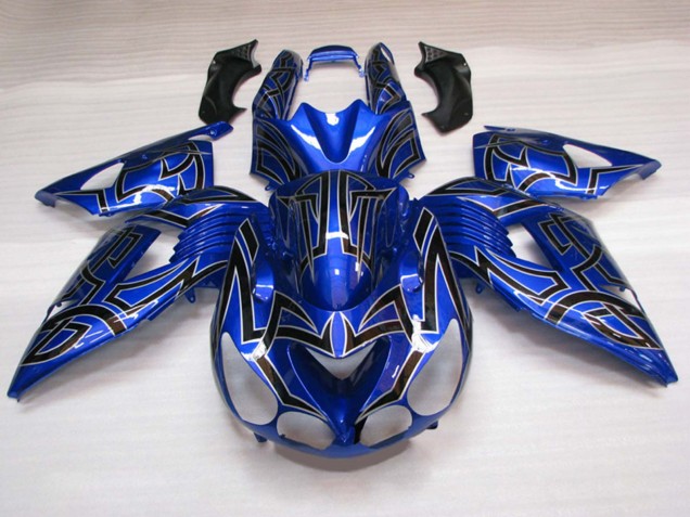 2011-2024 Suzuki GSXR 600 / GSXR 750 Motorcycle Fairings - Blue Black Canada Suppliers