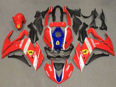 2015-2018 Yamaha YZF R3/R25 Motorcycle Fairings - Red White Blue Canada Suppliers