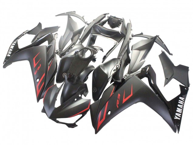 2015-2018 Yamaha YZF R3/R25 Motorcycle Fairings - Glossy Black Matte Black Red Canada Suppliers