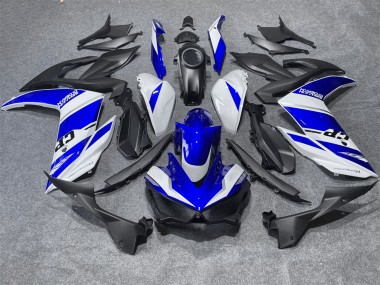 2015-2018 Yamaha YZF R3/R25 Motorcycle Fairings - White Blue Canada Suppliers