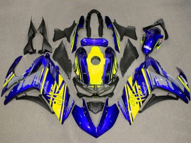 2015-2018 Yamaha YZF R3/R25 Motorcycle Fairing - Yellow Blue Black Monster Canada Suppliers