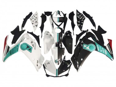 2015-2018 Yamaha YZF R3/R25 Motorcycle Fairings - White Green Glossy Black Canada Suppliers