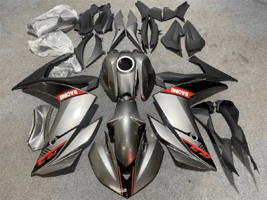 2015-2018 Yamaha YZF R3/R25 Motorcycle Fairings - Silver Red Black Racing Canada Suppliers