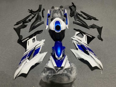 2019-2021 Yamaha YZF R3/R25 Motorcycle Fairings - White Blue Black Yamalube Canada Suppliers