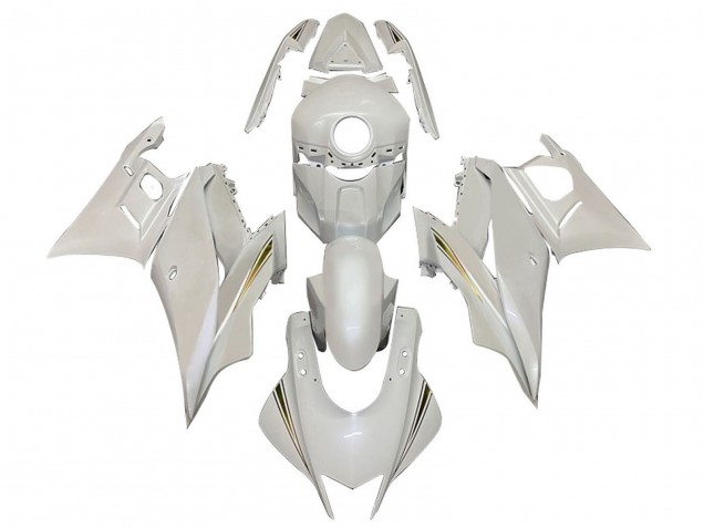 2019-2021 Yamaha YZF R3/R25 Motorcycle Fairings - White Gold Canada Suppliers