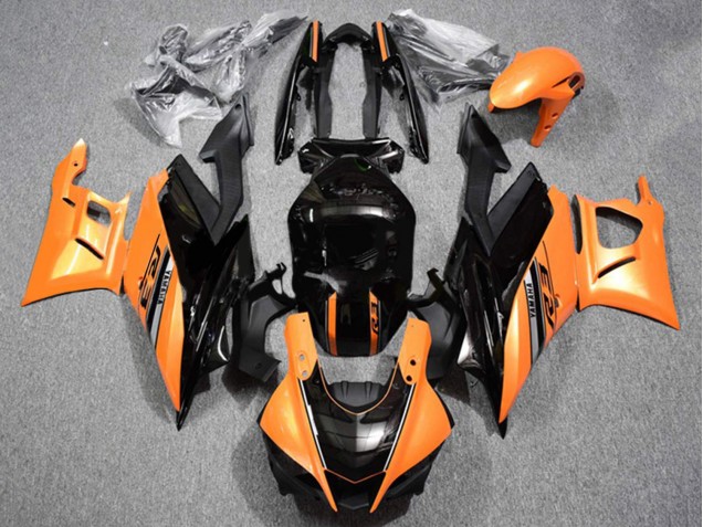 2019-2021 Yamaha YZF R3/R25 Motorcycle Fairings - Orange Glossy Black Canada Suppliers