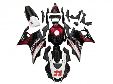 2019-2021 Yamaha YZF R3/R25 Motorcycle Fairings - White Red Black 11 Canada Suppliers